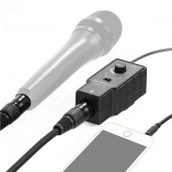 Saramonic SmartRig Audio Adapter with Sound Level Control for iPhone