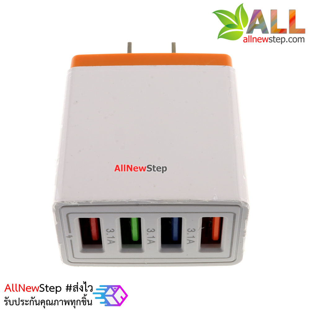 แหล่งจ่ายไฟ 5V 2A แบบ USB 4 ช่อง สำหรับ Arduino NodeMCU