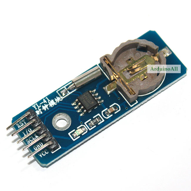 RTC DS1302 Module โมดูลนาฬิกา DS1302 พร้อมถ่านและสายไฟ