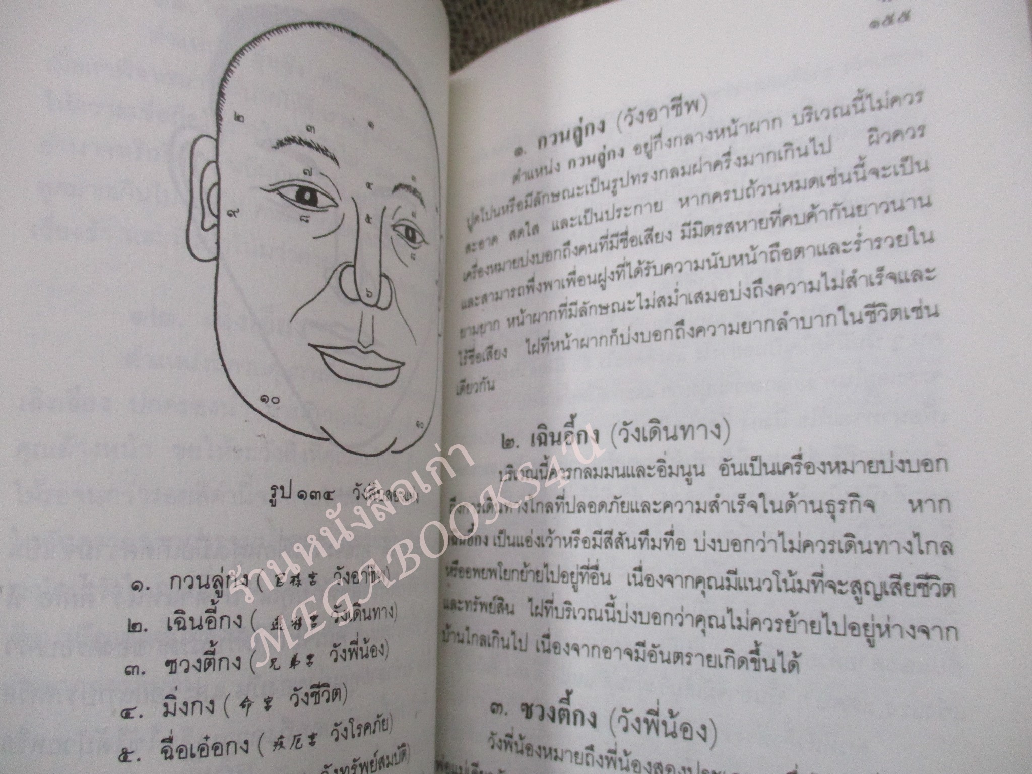 หนังสือ โหงวเฮ้ง วิชานรลักษณ์ ศาสตร์แห่งการทำนายบุคลิกลักษณะ (Lines of Destiny) อำนวยชัย ปฏิพัทธ์เผ่าพงศ์ / กระดาษมีจุดประปราย ปกมีรอยพับ