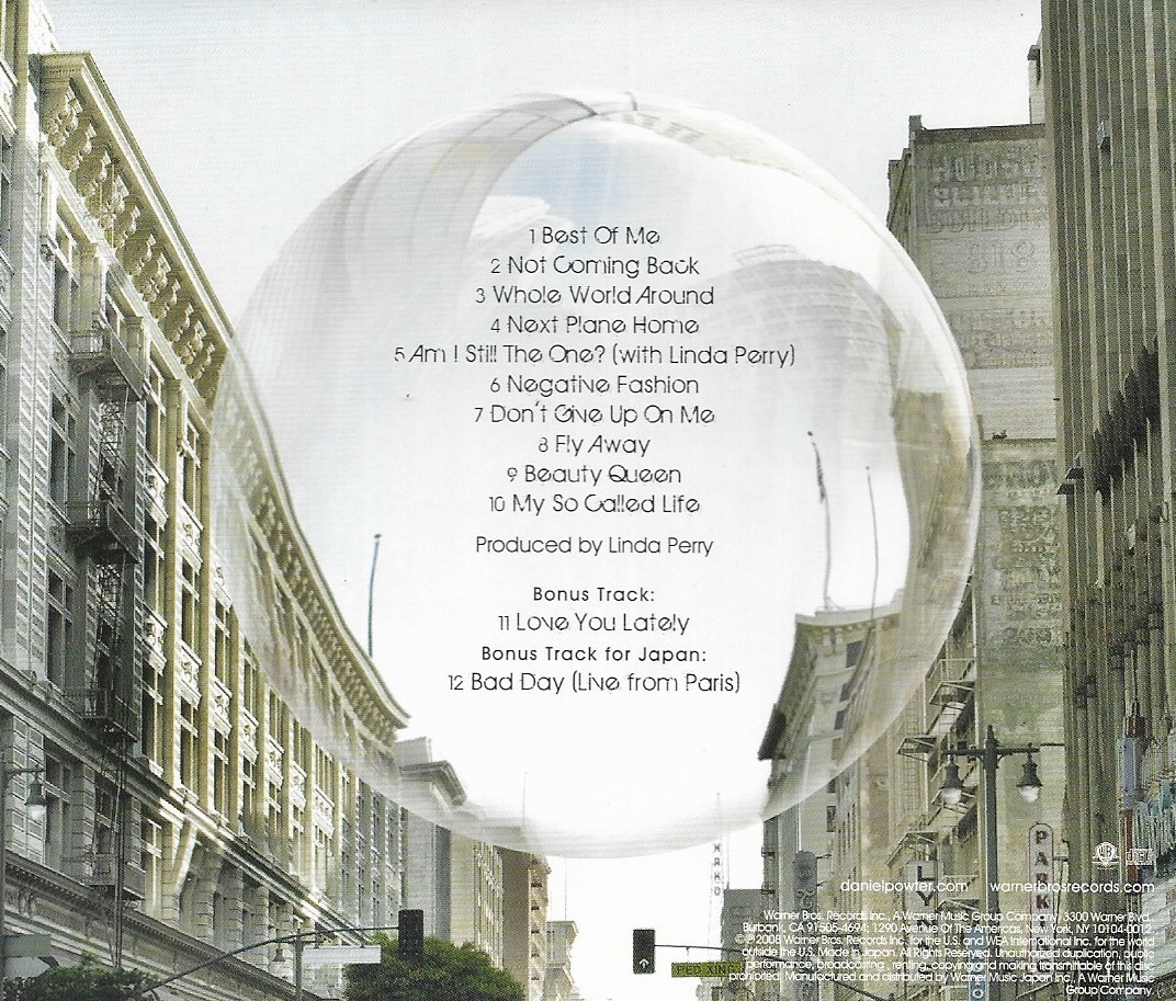 Used CD,Daniel Powter - Under The Radar (A+)(2008)(Japan)