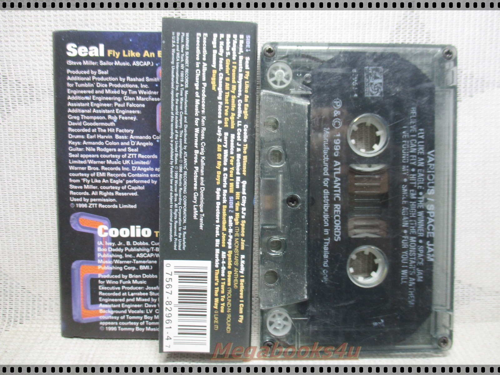 เทปเพลงสากล อัลบั้ม SPACE JAM