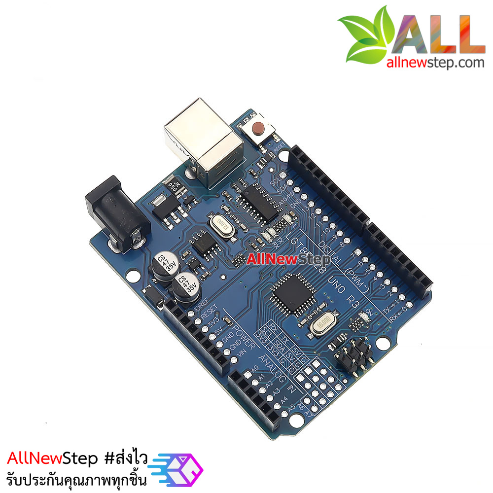 บอร์ด Uno R3 LGT8F328P บอร์ด UNO R3 ใช้ชิฟ LGT8F328P (Arduino-Compatible)