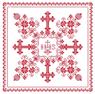 EMS ผังลาย Christening Pillow