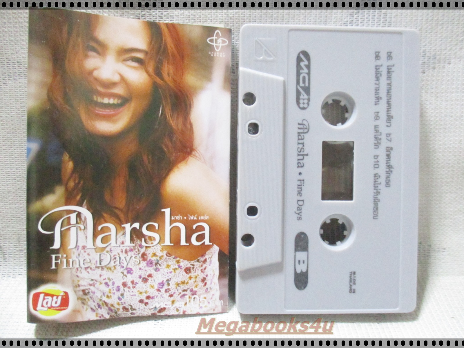 เทปเพลงไทยสากล มาช่า MARSHA อัลบั้ม FINE DAYS ปี2545