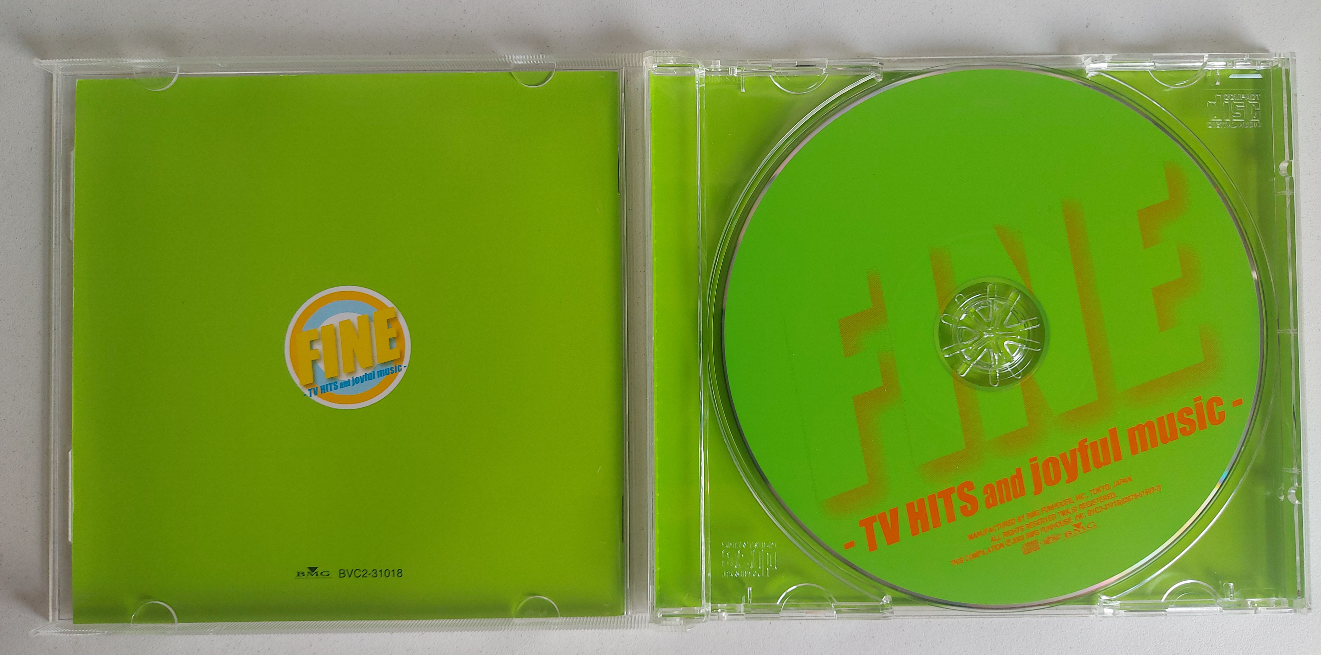 Used CD,Fine -TV Hits And Wonderful Music (2003) (A+)(Various Artists)(Japan)