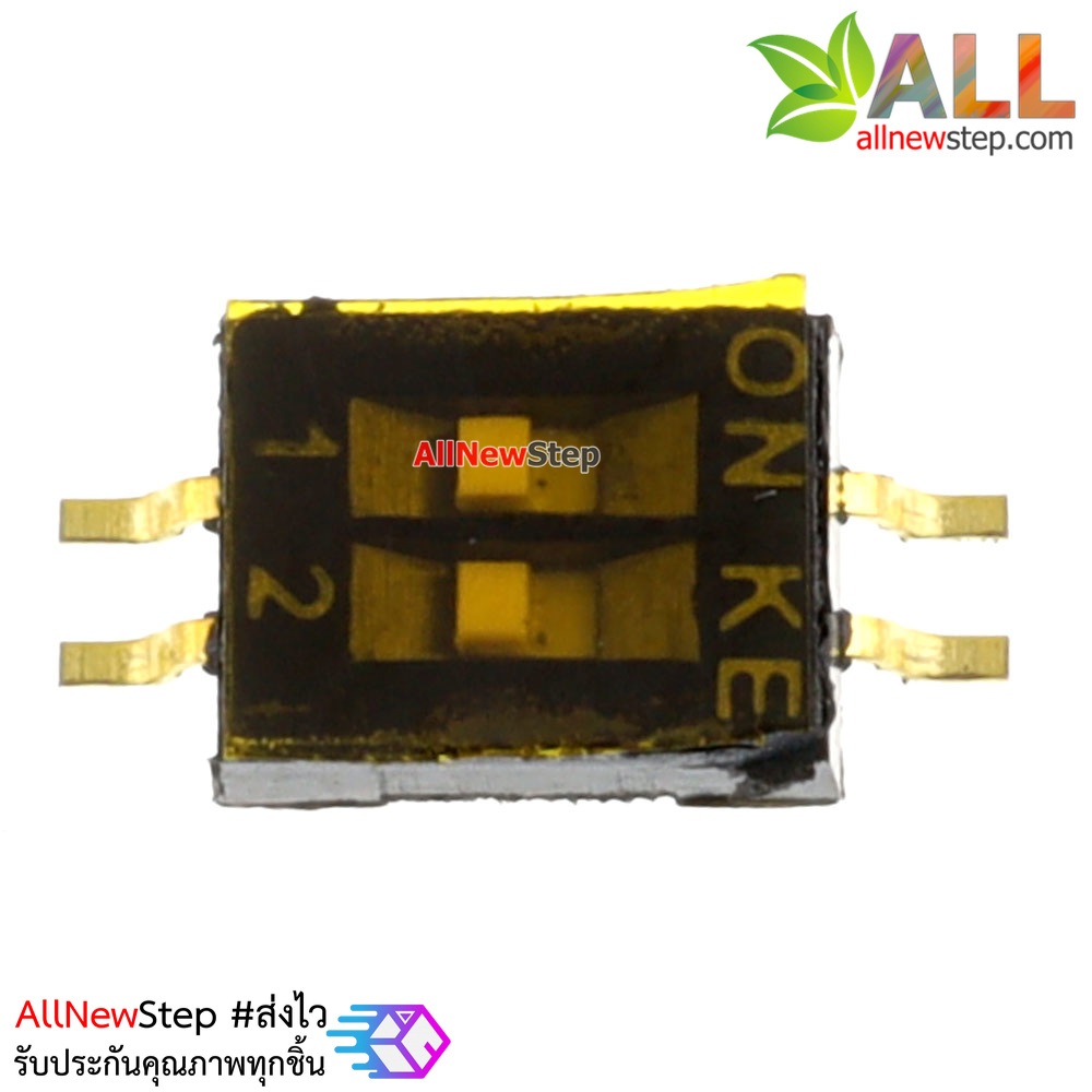 SMD toggle switch 1.27MM pitch 2P DIP switch coding switch