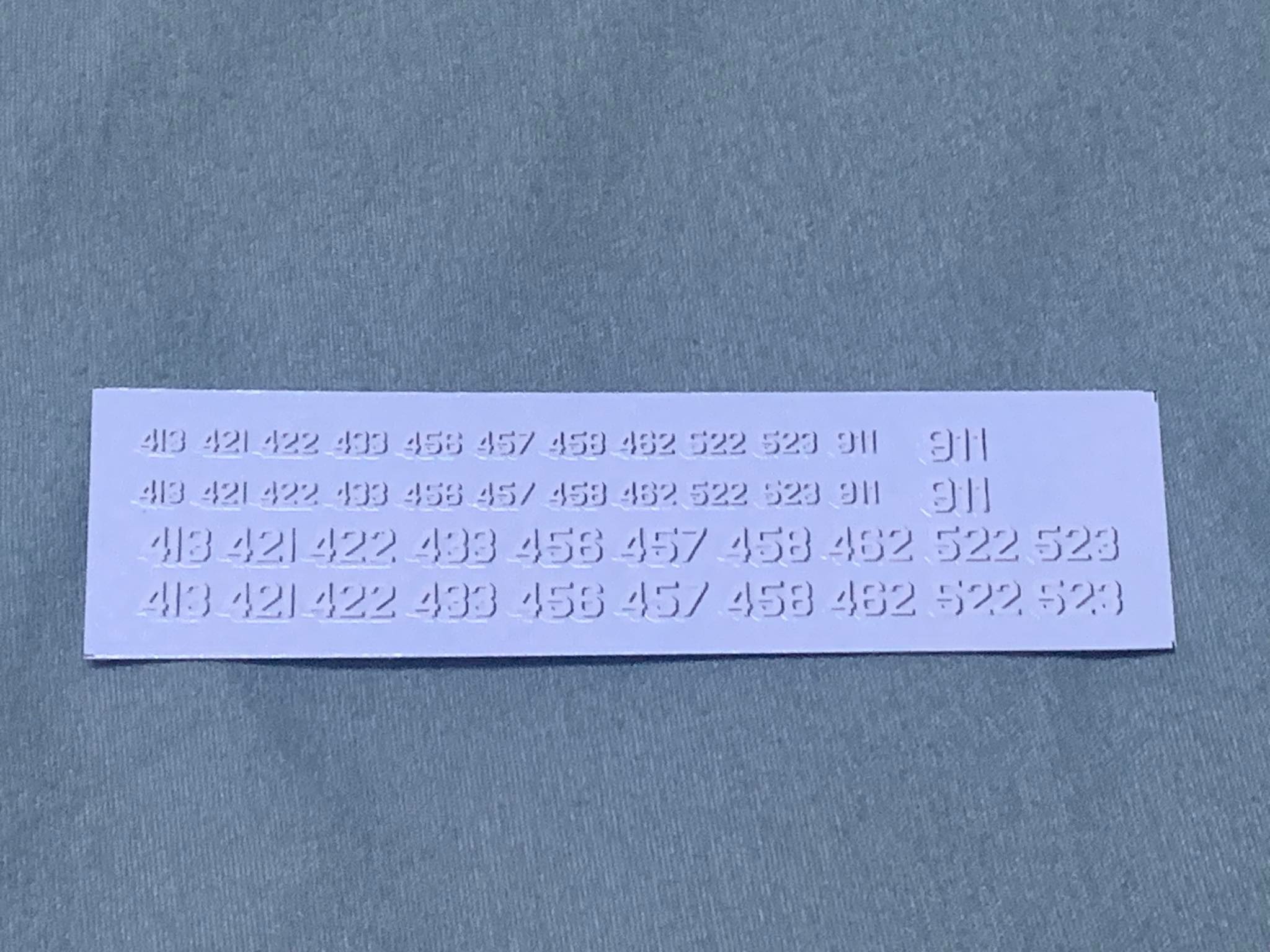 DECAL 1/350-700 เลขเรือ