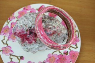 กำไล โรโดโครไซต์ ( Rhodocrosite )