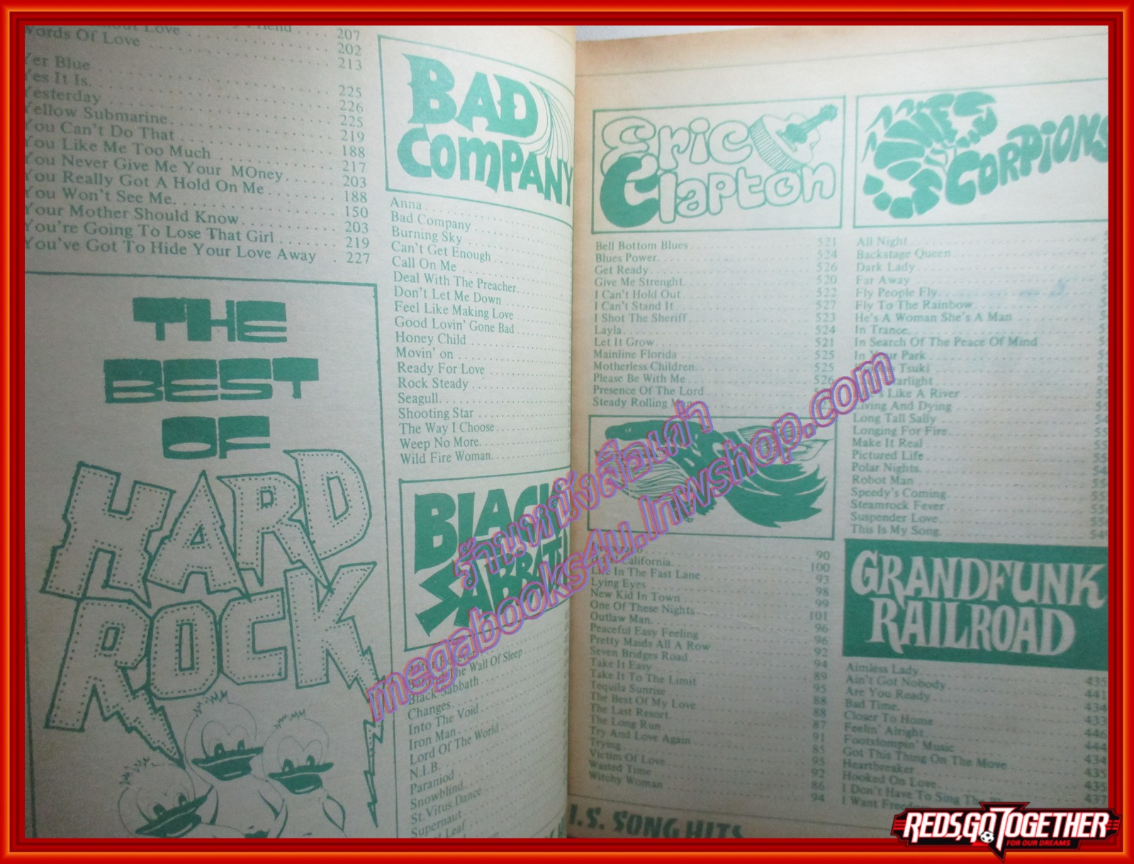 หนังสือเพลงพร้อมคอร์ดกีต้าร์ All Time Greatest Hits Volume 2 โดย I.S.SONG HITS