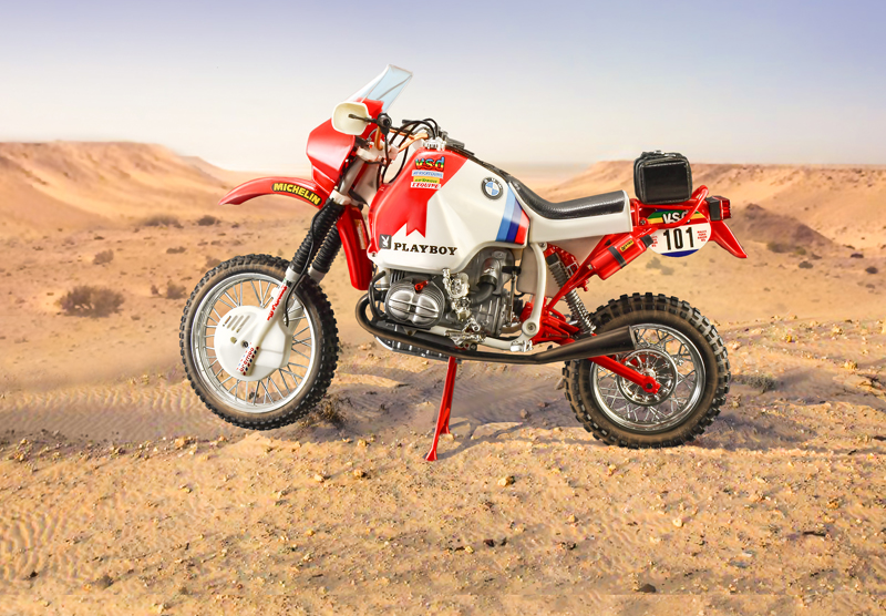 1/9 B.M.W. R80 G/S 1000 Paris Dakar 1985