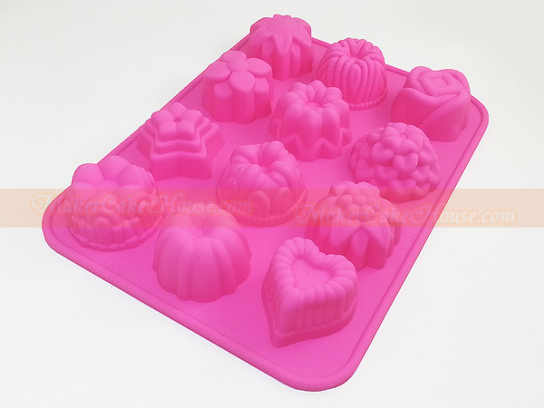 พิมพ์ซิลิโคนใช้ทำวุ้น เยลลี่ ช็อกโกแล็ตค่ะ