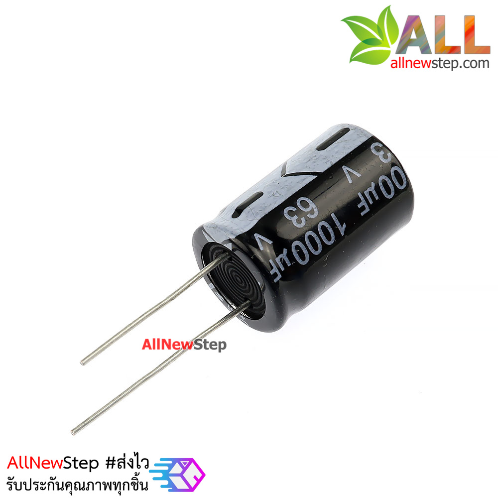 ตัวเก็บประจุ 1000uf 63V Electrolyte capacitor 63v 1000uf