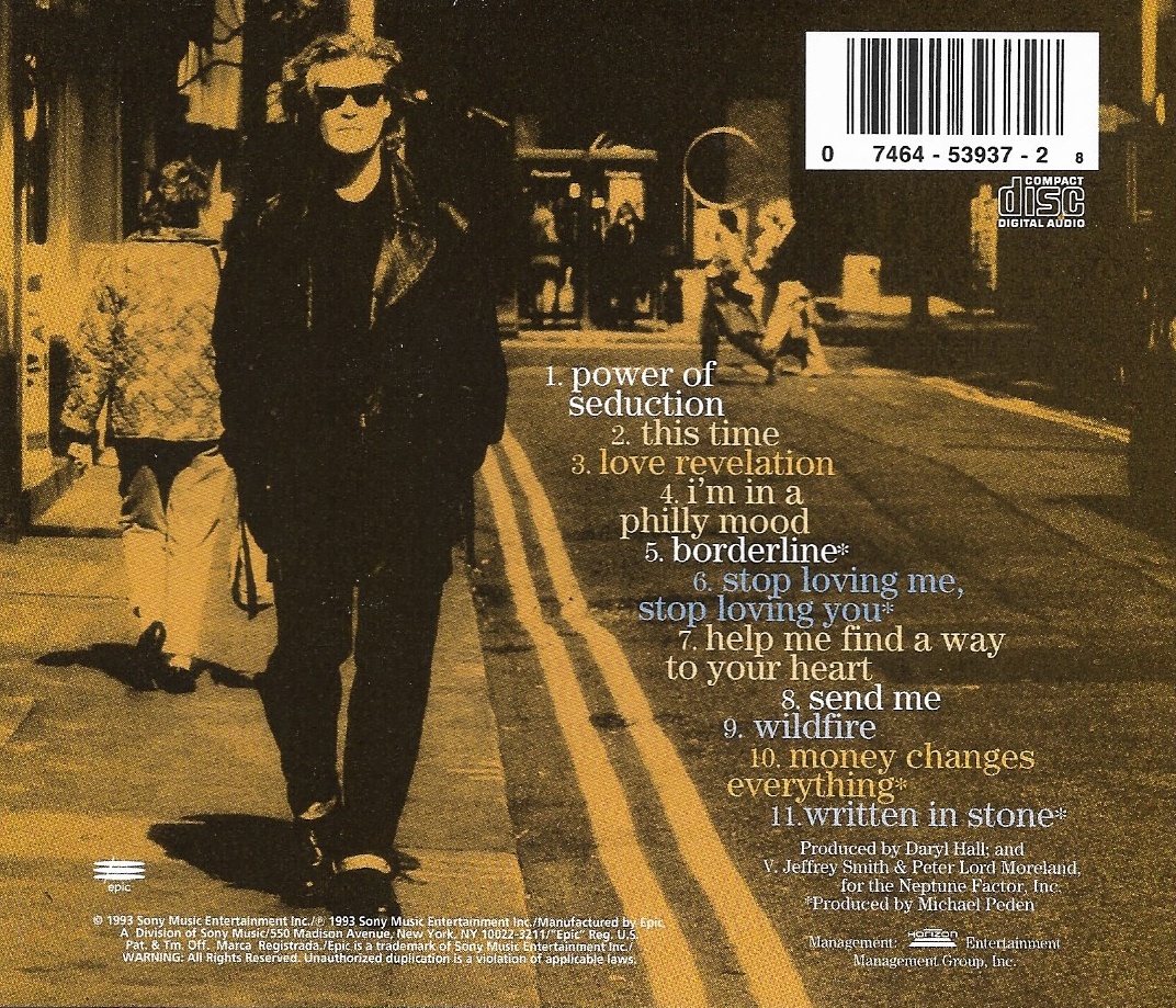Used CD,Daryl Hall - Soul Alone (B)(1997)
