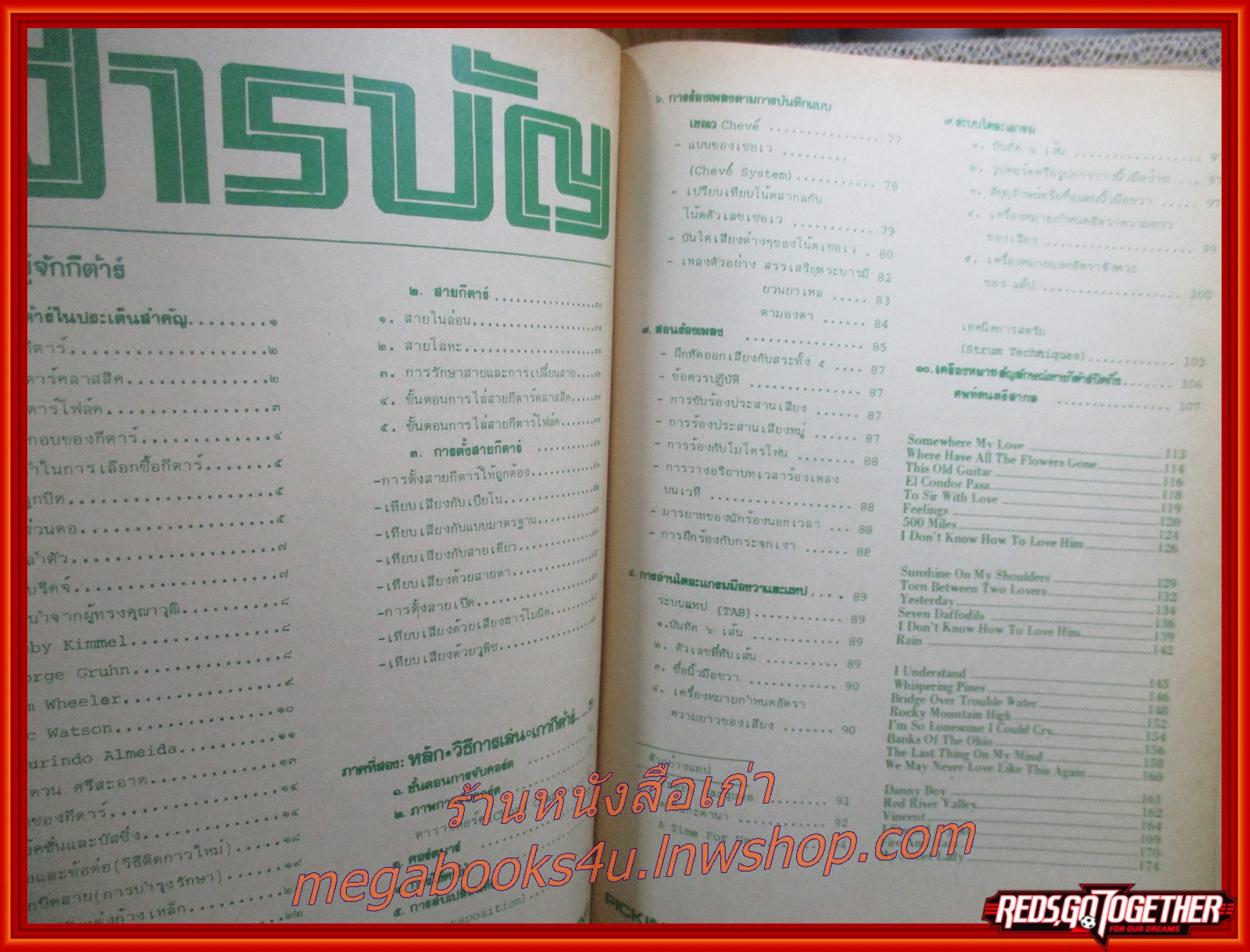 คู่มือการเกากีต้าร์ PICKING / I.S. SONG HITS