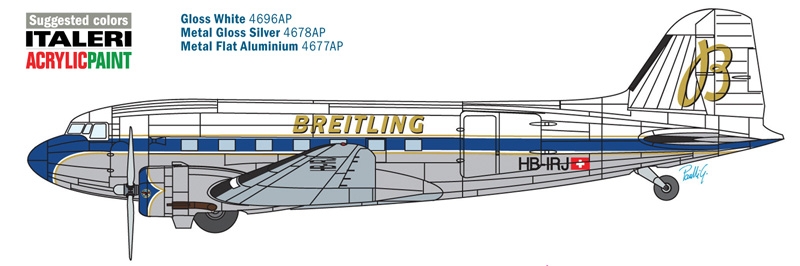 1/72 BREITLING DC-3