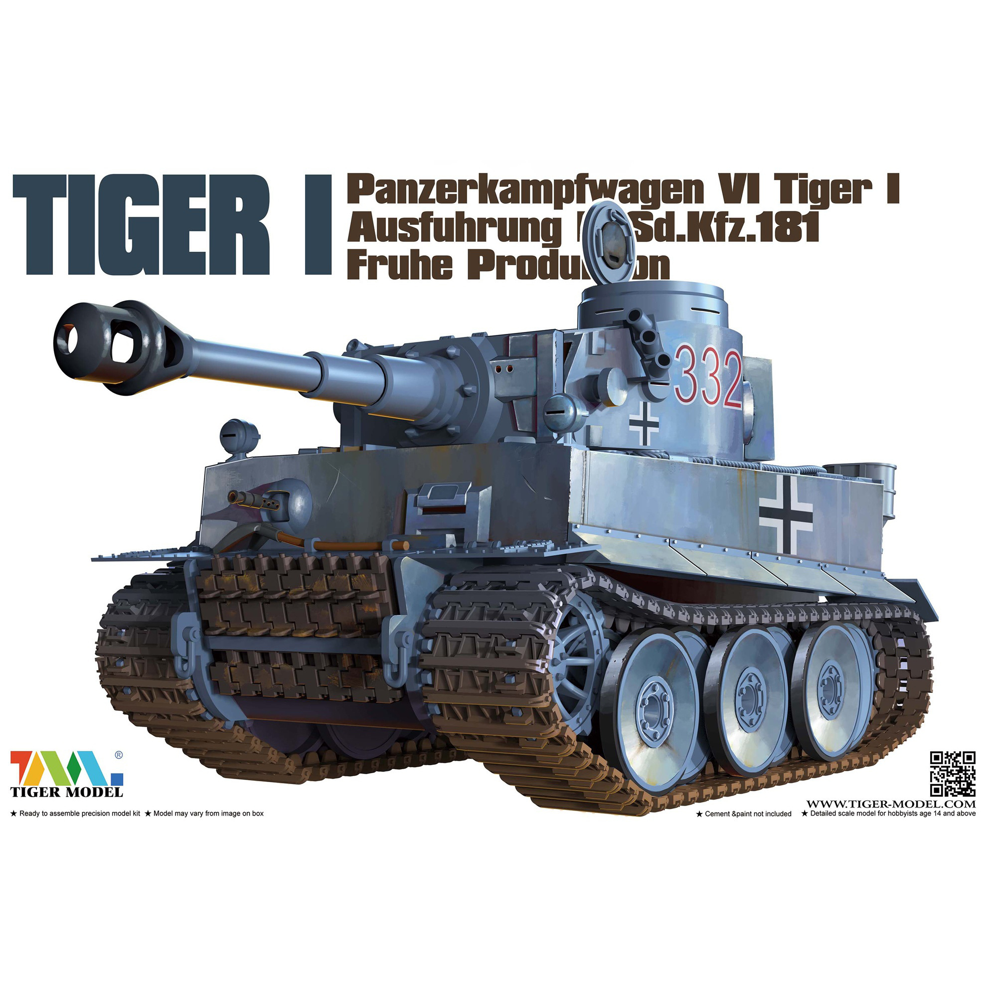 "Cute Tank" German tank PzKpfw VI TIGER I