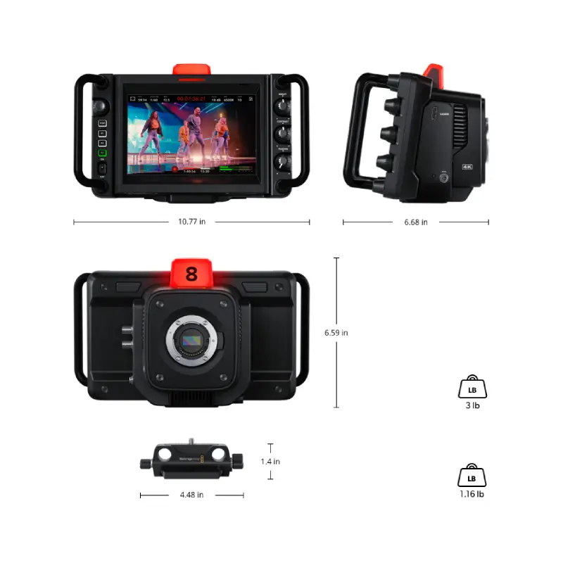Blackmagic Design Studio Camera 4K Plus G2
