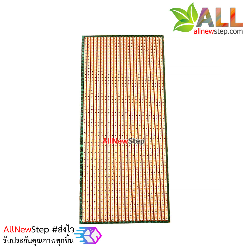 PCB แผ่นปริ๊นอเนกประสงค์ pcb 1 ด้าน ขนาด 6.5x14.5CM