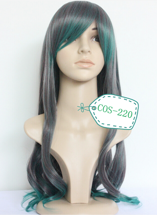 COS-220 วิกคอส ยาวดัดลอนปลาย หน้าม้าเป้ สีเเละทรงใกล้เคียงตามเเบบคะ (สินค้ามีจำกัด)