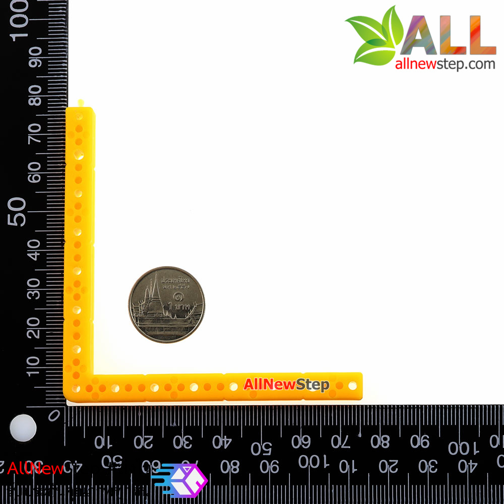 ABS Plastic strip right angle โครงพลาสติก ABS แบบฉาก คละสี