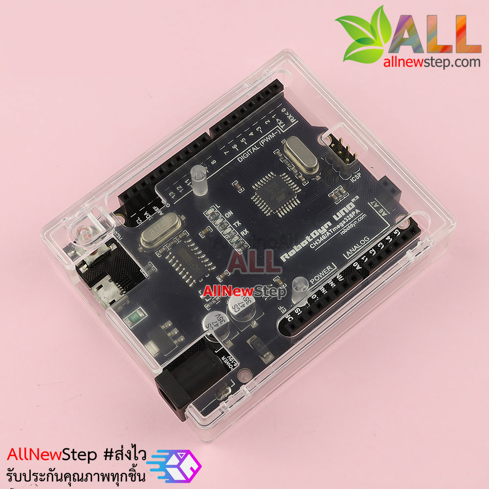 UNO R3 case box uno case กล่องเคสแบบใส สำหรับ Uno for Arduino