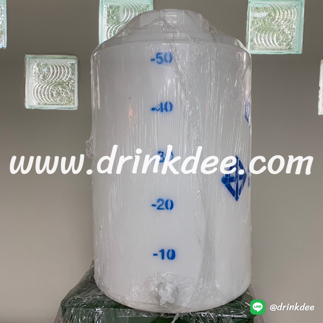 ถังบรรจุน้ำ - สารเคมี (ยี่ห้อ COMOS) 50 ลิตร