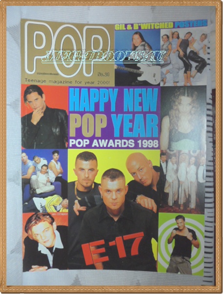P1803;นิตยสาร POP MAGAZINE No.28ปี1999แถมโปสเตอร์ขนาดใหญ่
