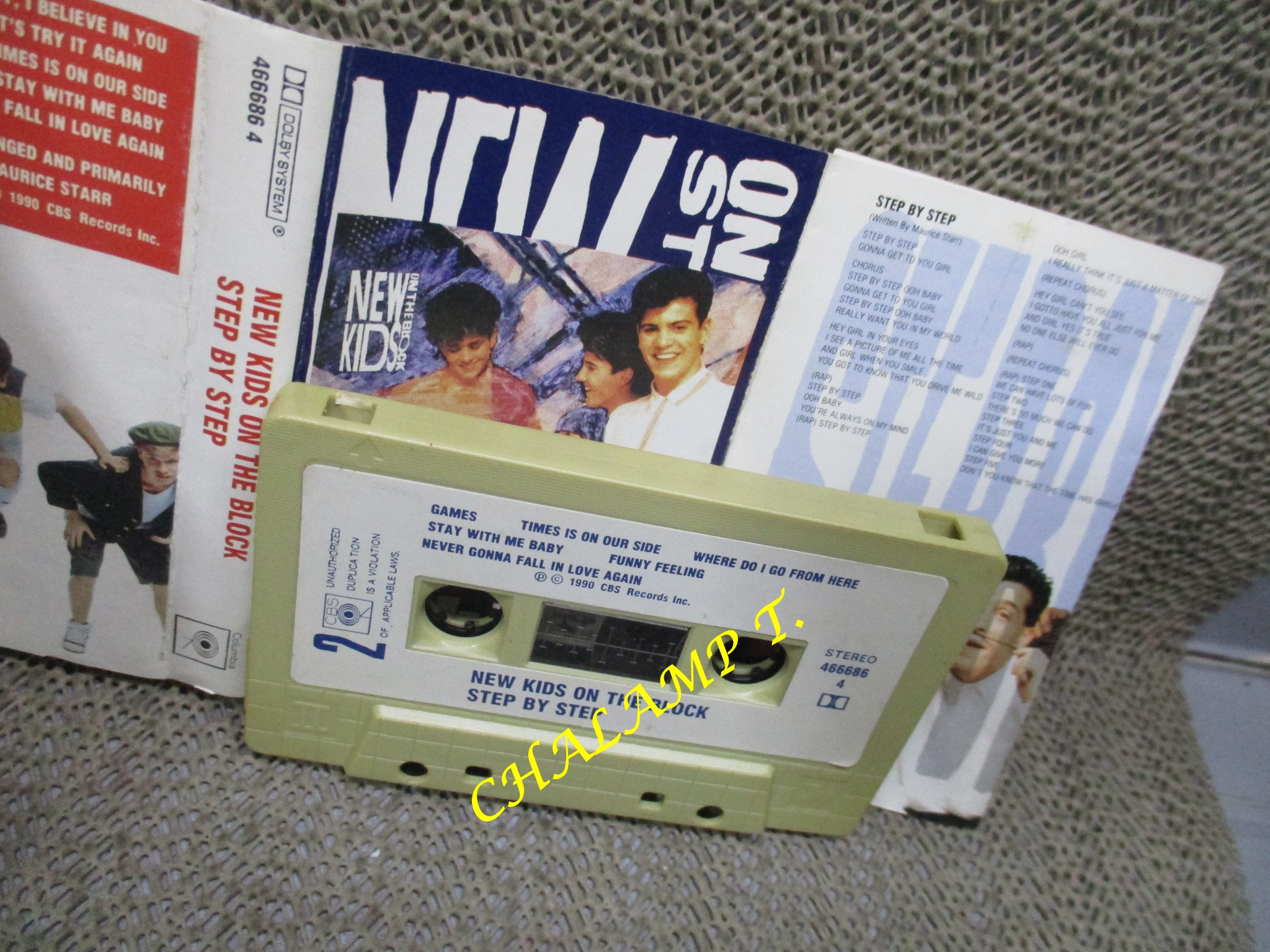 เทปเพลงสากล New Kids On The Block - Step by Step