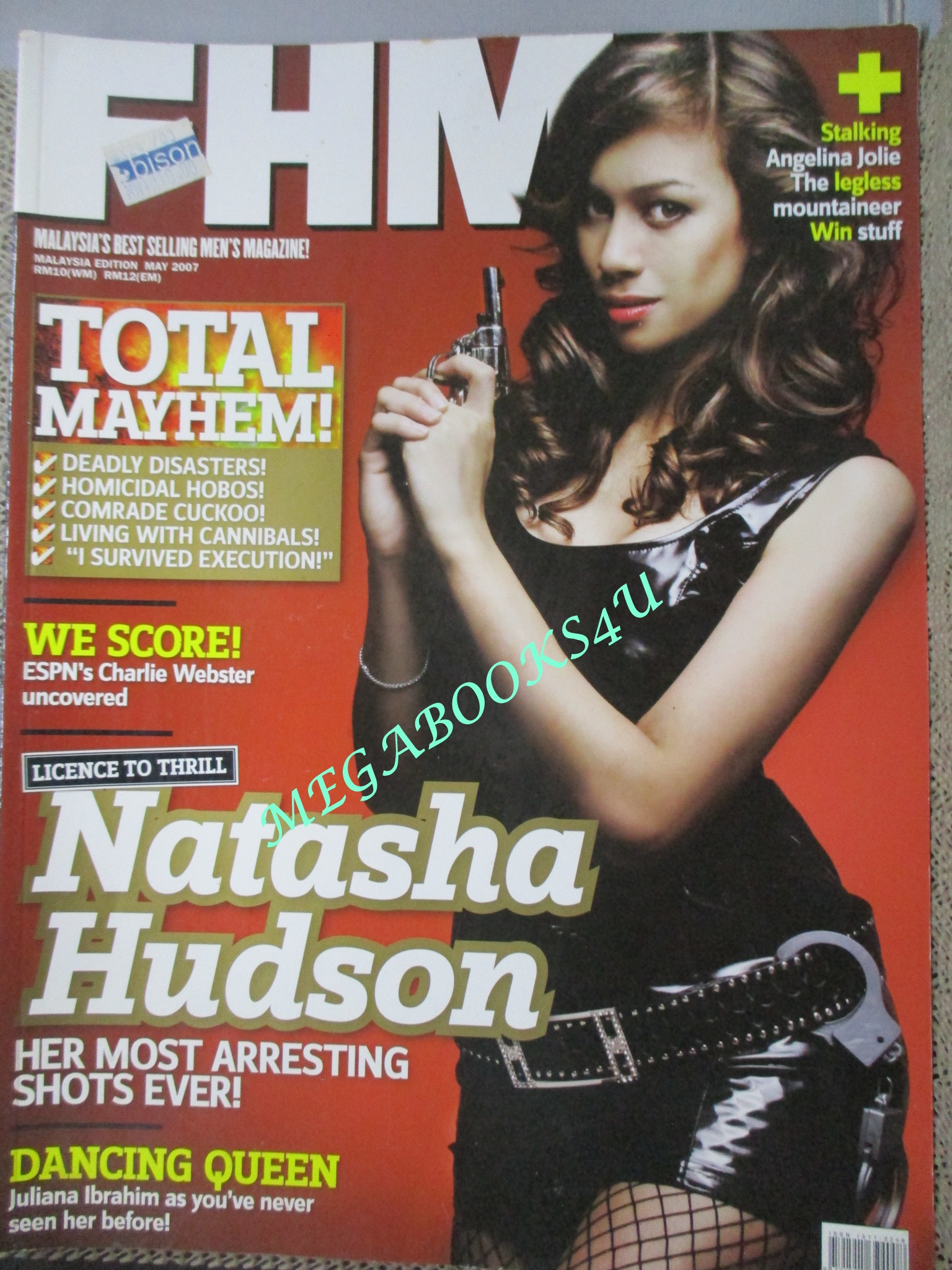 นิตยสารFHM MALAYSIA EDITION ฉบับ101 05/2007 ปก NATASHA HUDSON