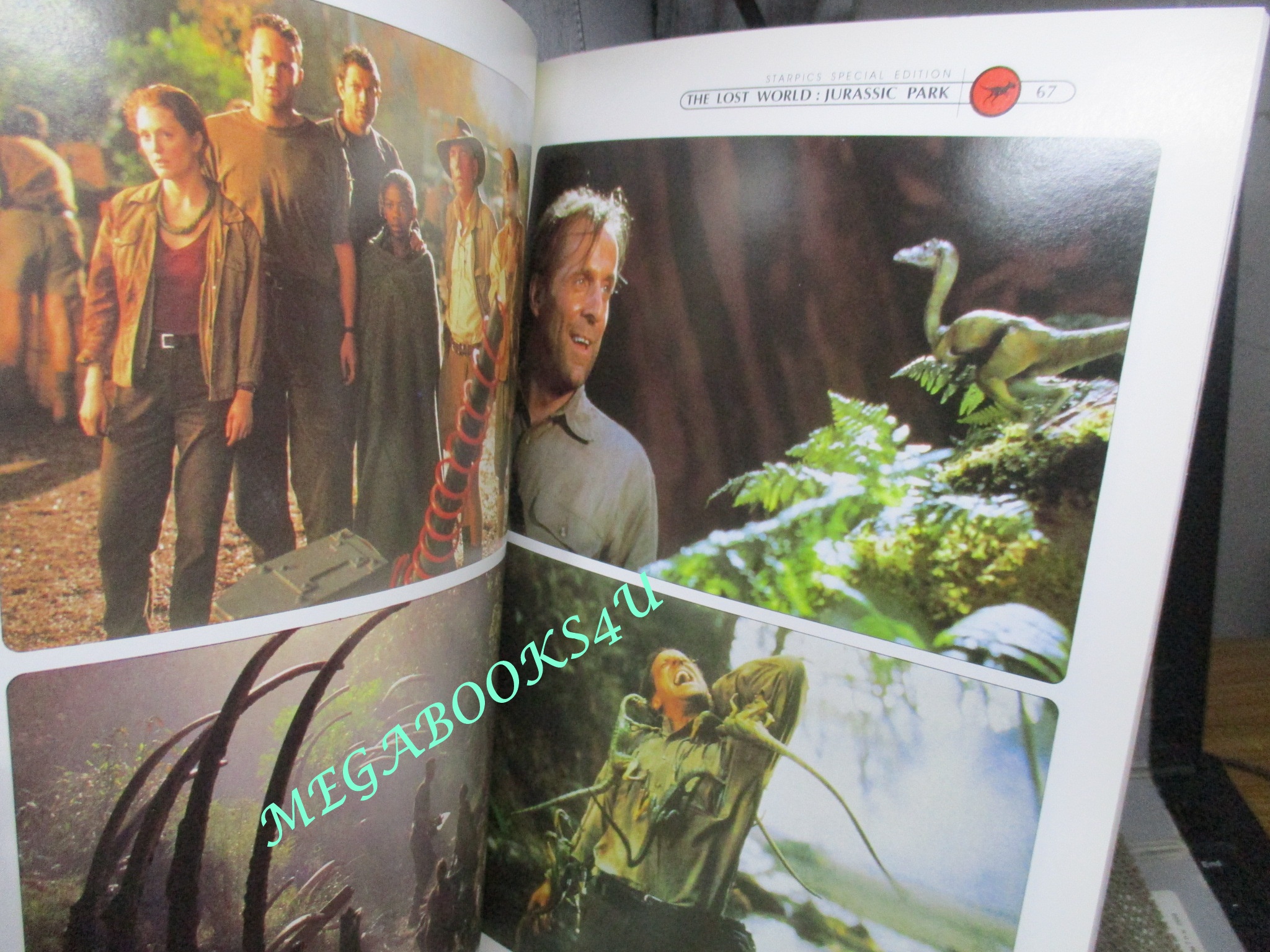 หนังสือ THE LOST WORLD , JURASSIC PARK