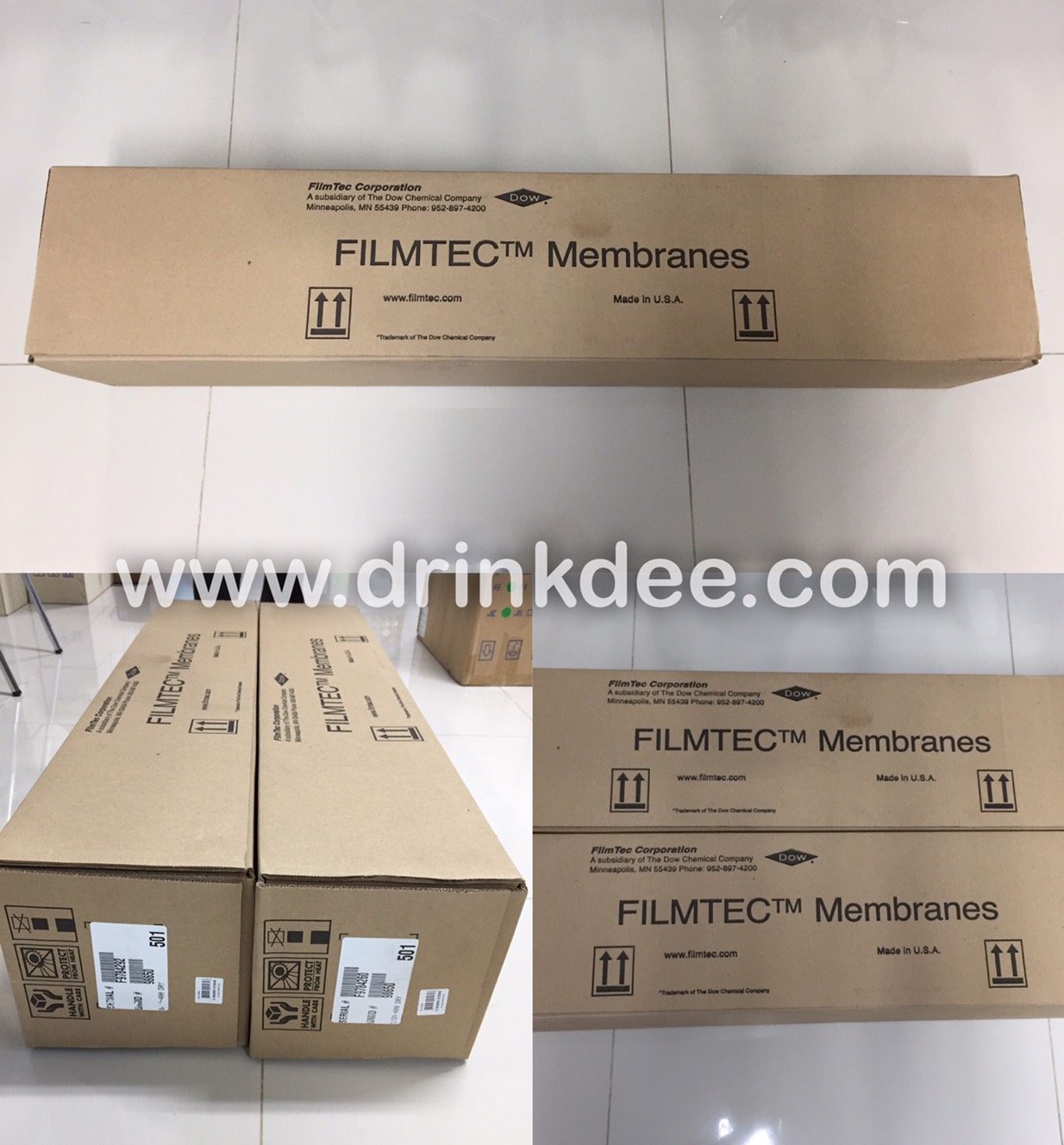 ไส้เมมเบรน RO อุตสาหกรรม