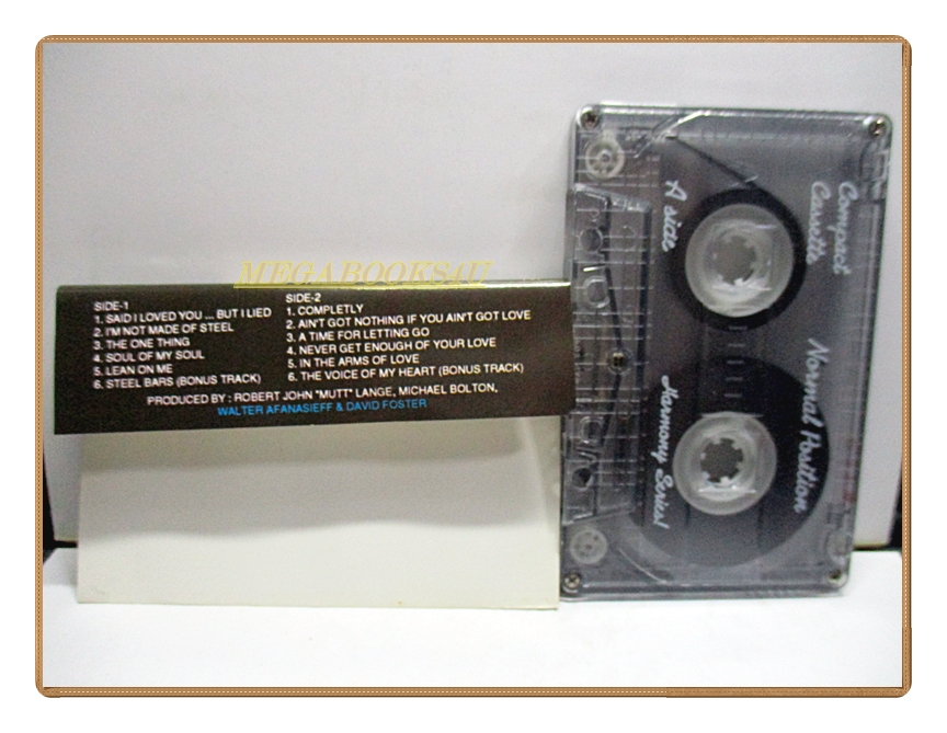 ขายเทปเพลงเก่า MICHAEL BOLTON / THE ONE THING