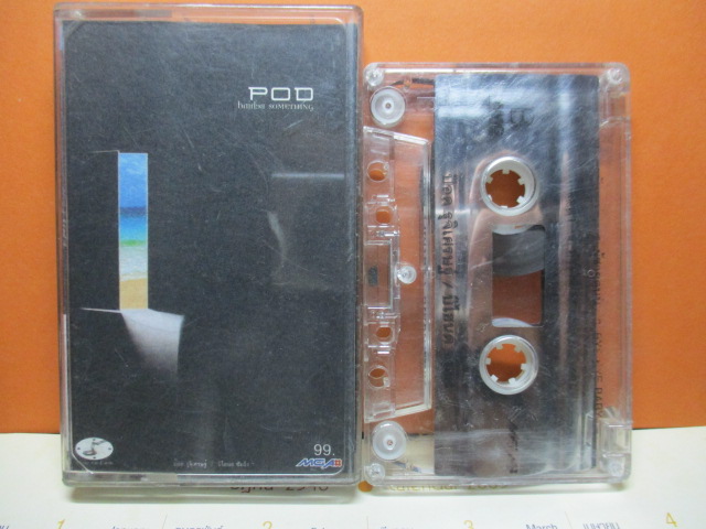 เทปเพลงไทยสากล POD ป๊อด รุจิเศรษฐ์ ชุด Behind Something