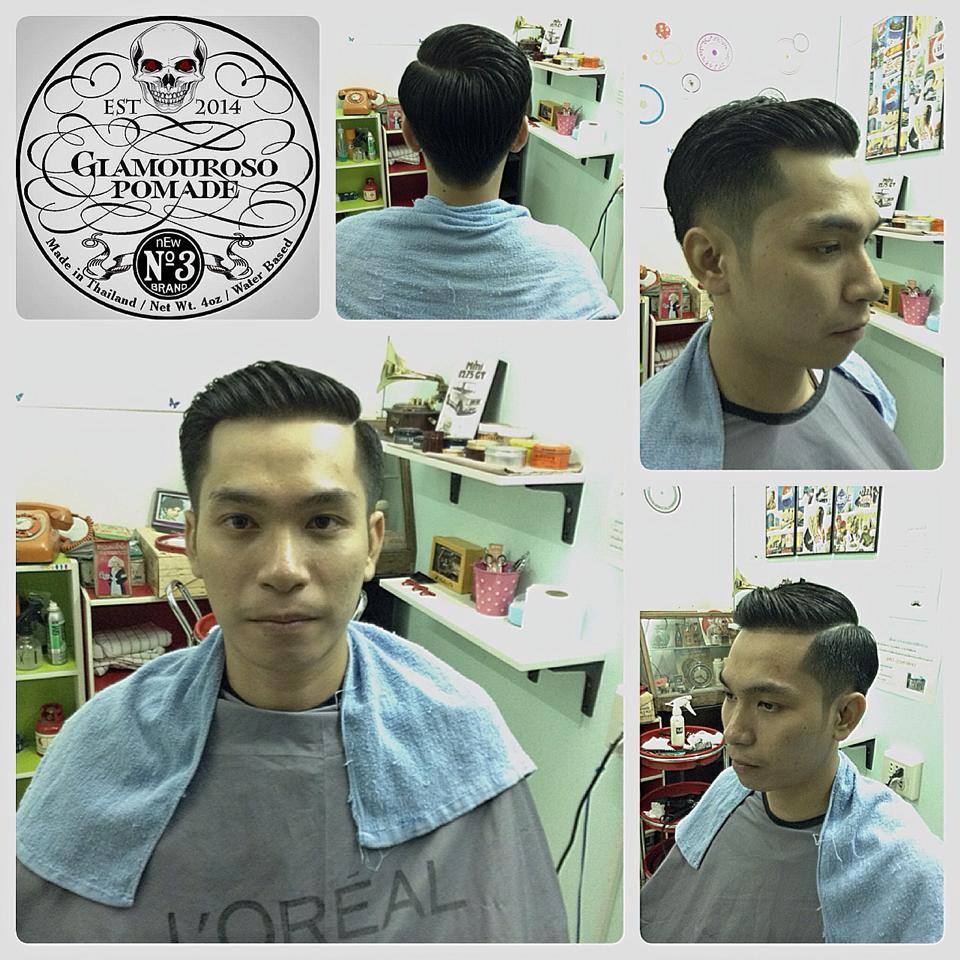 Glamouroso Pomade (Water Based) กลิ่น Verbena (พืชตระกูลมะนาว) ขนาด 4 oz.