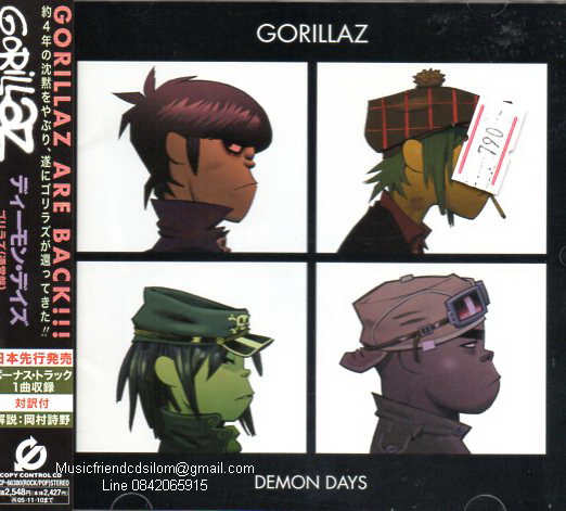 CD,Gorillaz - Demon Days(Japan)