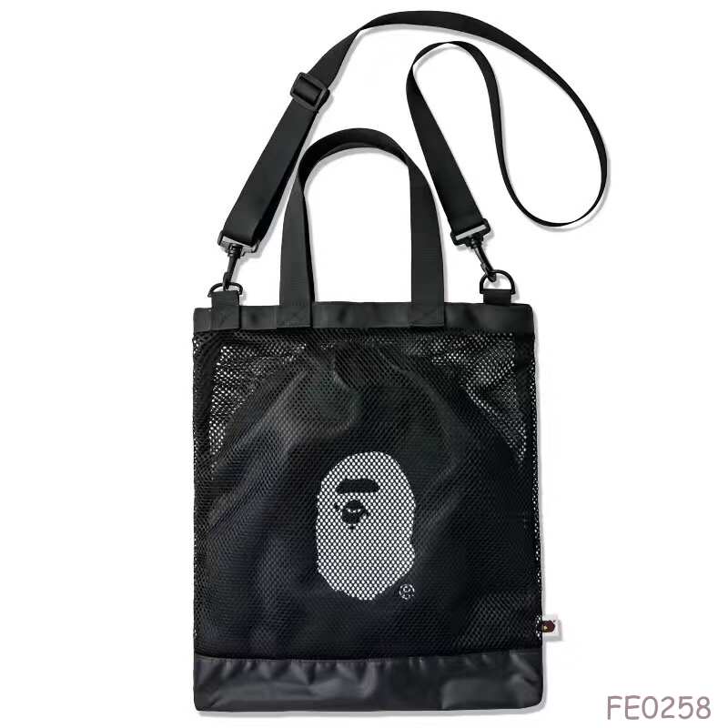 Pre-Order รอของ 10-15 วัน A BATHING APE® 2018 SUMMER COLLECTION กระเป๋าสะพายเโปร่ง + ถุงผ้าหูรูดด้านใน