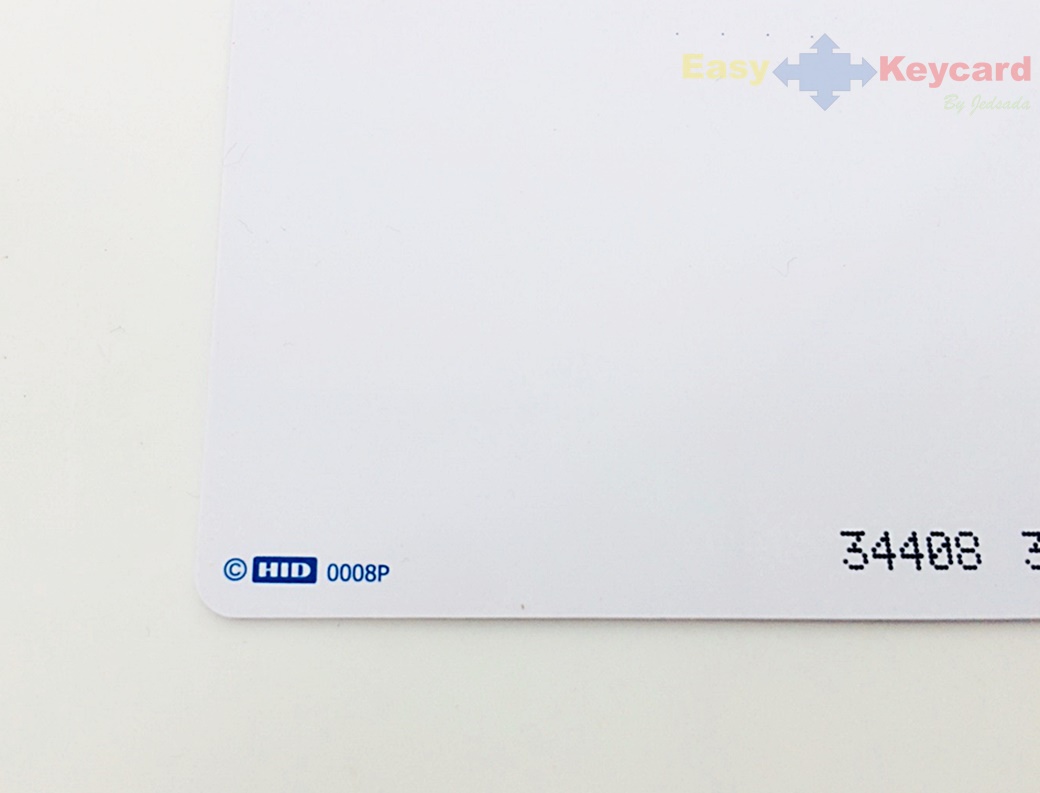 บัตรคีย์การ์ด HID ProxCard ®II (คลื่น 125khz) (แบบบาง)