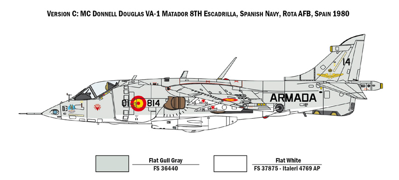 1/72 ROYAL THAI NAVY AV-8A HARRIER
