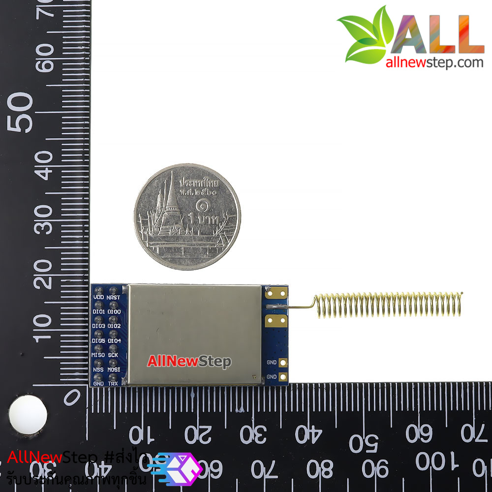 LoRa WLK01S78-TH wireless module LORA module SX1278 3km โมดูล LoRa 433Mhz ระยะส่ง 3Km
