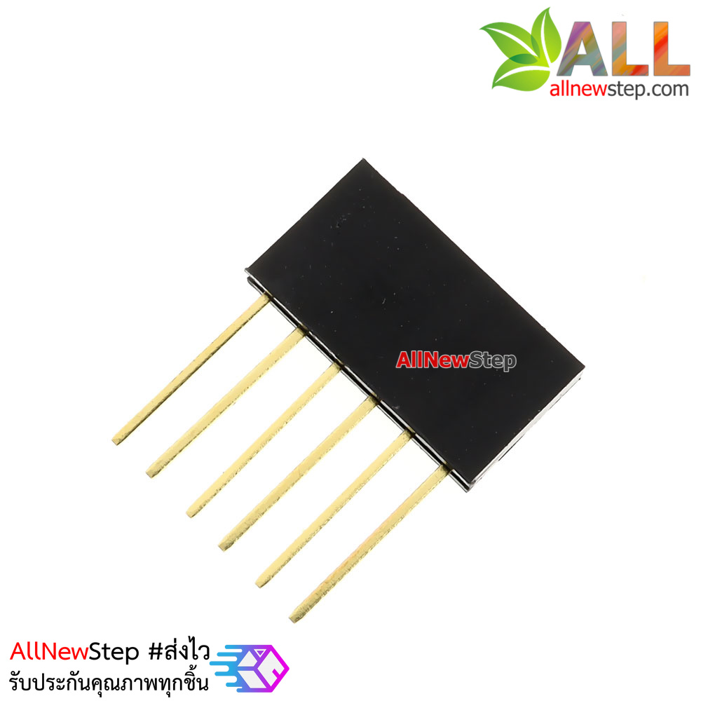 Stackable Header for arduino 2.54MM 6Pin 10MM Long Needle Female 1x6