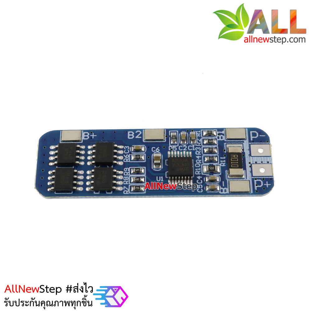 โมดูลป้องกัน แบตเตอรี่ลิเธียม ขนาด 3 เซลล์ 11.1V 12.6V กระแสสูงสุด 10A