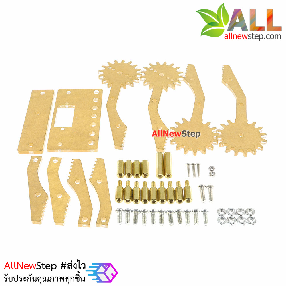 Acrylic Robot Arm Clamp Claw Mount Kit แขนจับสำหรับหุ่นยนต์ ไม่รวม Servo