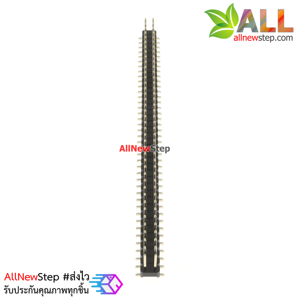 ก้างปลา 2.54MM 2x40P Straight long pin header แบบฉาก