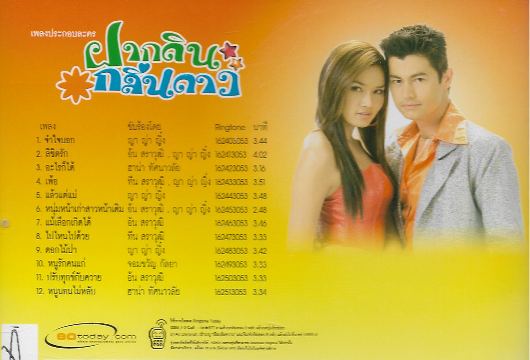 CD,ฝากดินกลิ่นดาว 2 ญา ญา ญิ๋ง อัน สราวุฒิ (เพลงประกอบละคร)(แกรมมี่ โกลด์)(Ost T)(รวมศิลปิน)(V.A.T)(2547)