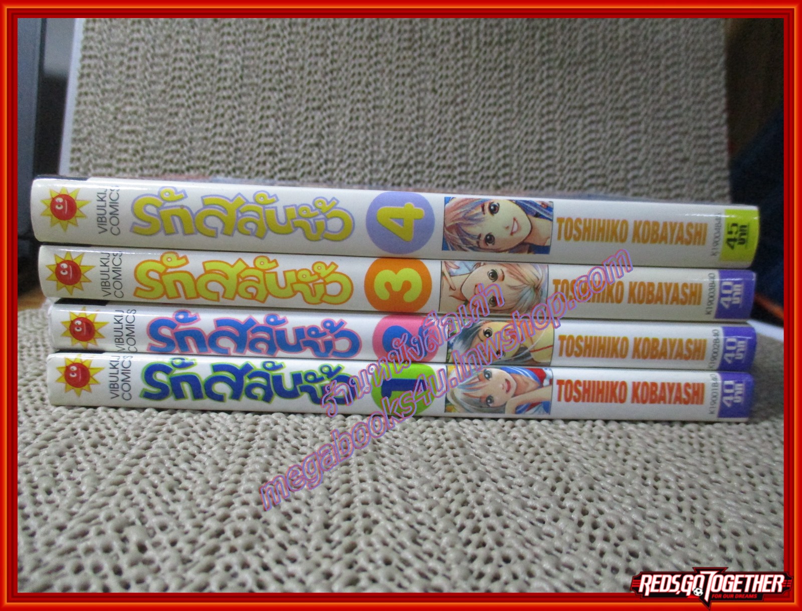 การ์ตูนบ้าน รักสลับขั้ว ครบชุด 4 เล่มจบ สนพ.วิบูลย์กิจ