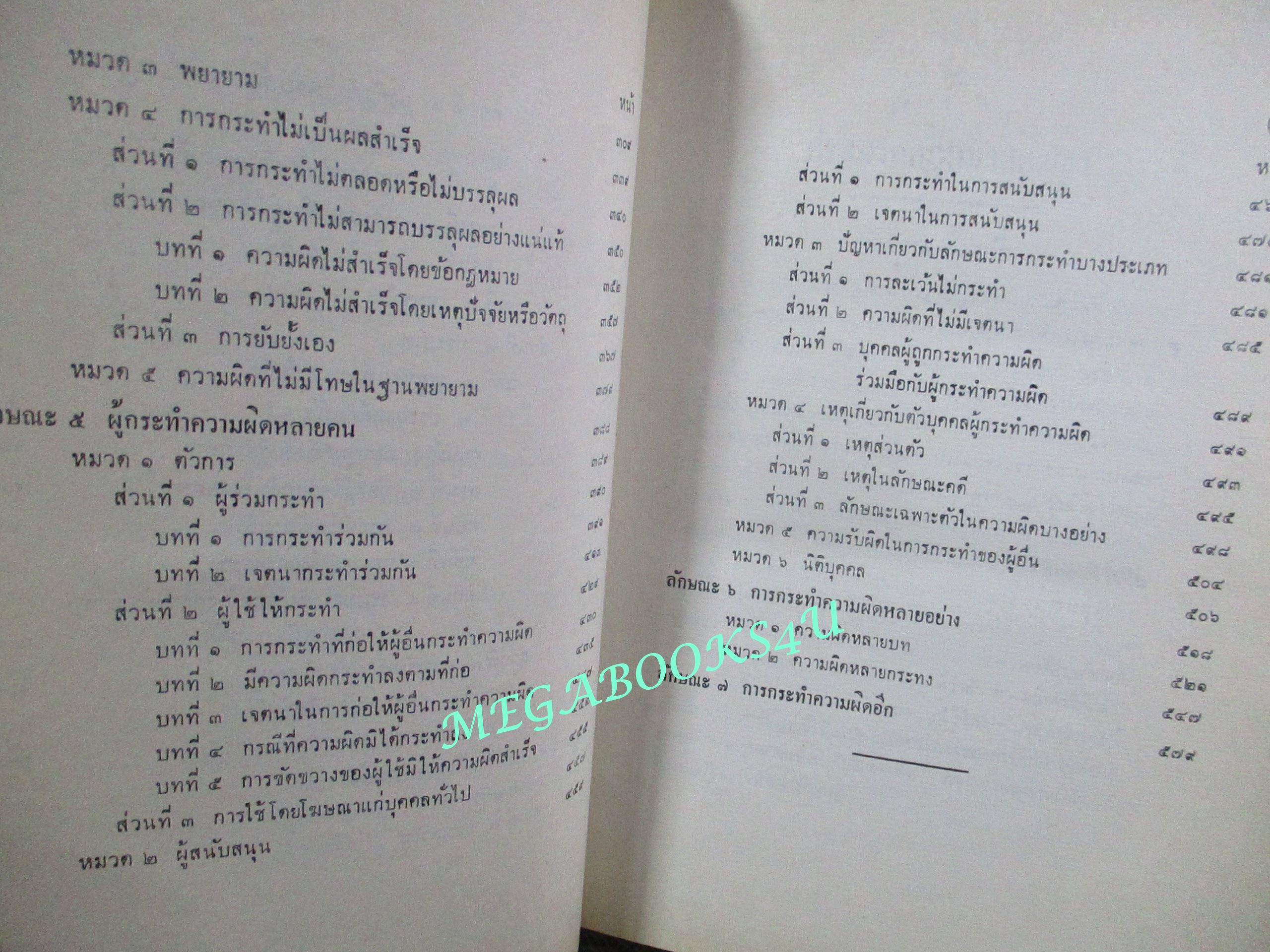 คำอธิบาย ประมวลกฎหมายอาญา ภาค1 ตอนที่1 (แก้ไขเพิ่มเติม พิมพ์ครั้งที่6) โดย จิตติ ติงศภัทิย์ (ไม่มีรอยขีดเขียน)