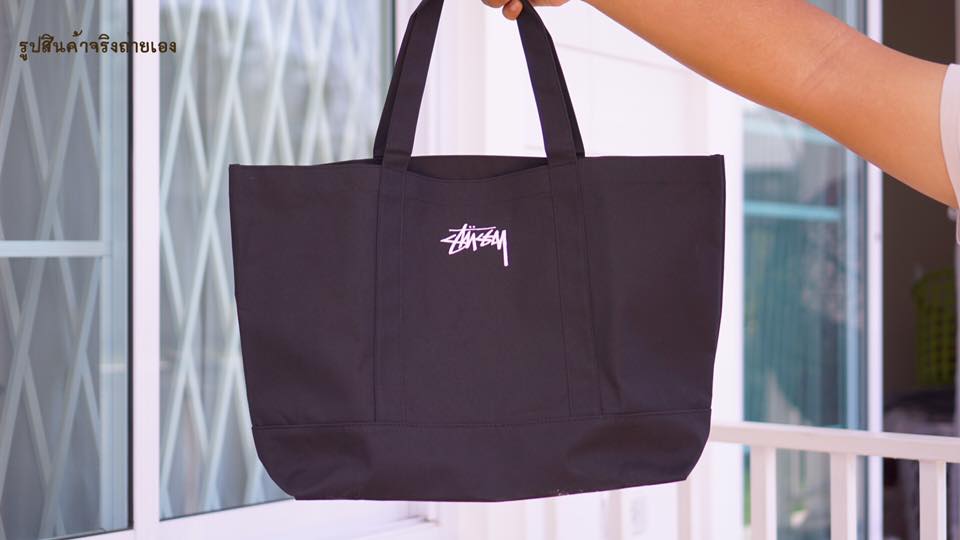 พร้อมส่ง STUSSY FALL/HOLIDAY COLLECTION STOCK TOTE BAG
