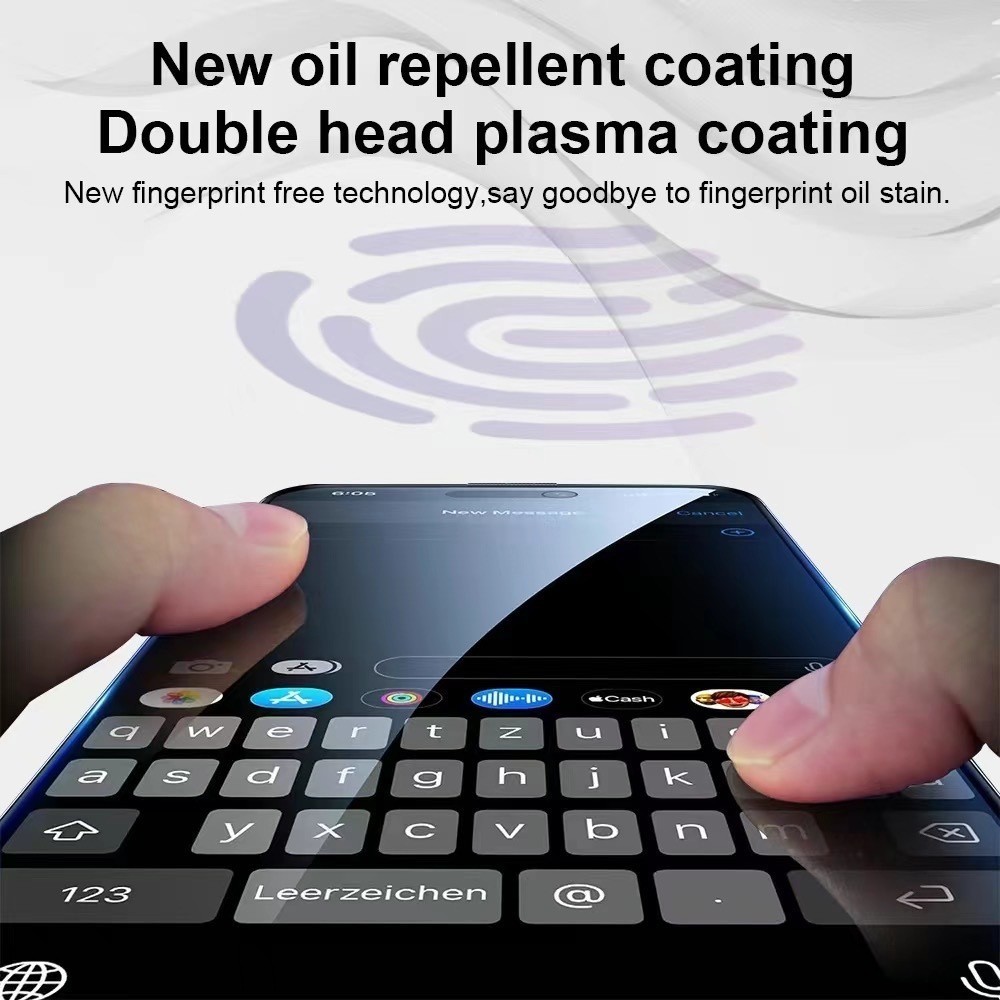 (ติดง่าย) ฟิล์มกระจก กันมอง พร้อมกรอบช่วยติด ใช้สำหรับ iPhone 15 Pro Max 15 Plus 14 Pro 13 Pro 12 Pro 11 Xs Max ใบกำกับภาษี