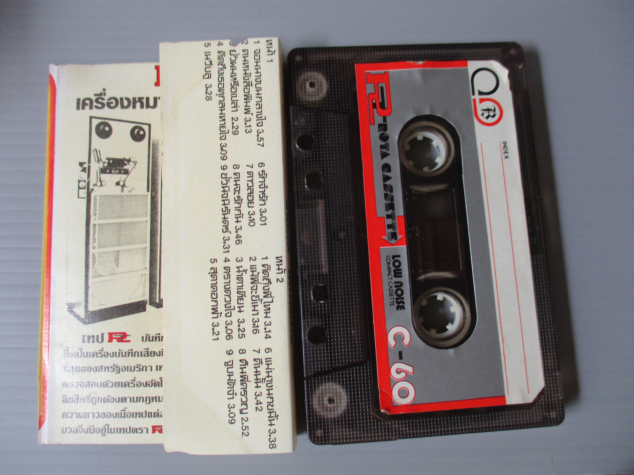 เทปเพลงลูกกรุง ธานินท์ อินทรเทพ อัลบั้ม คิดถึงพี่ไหม